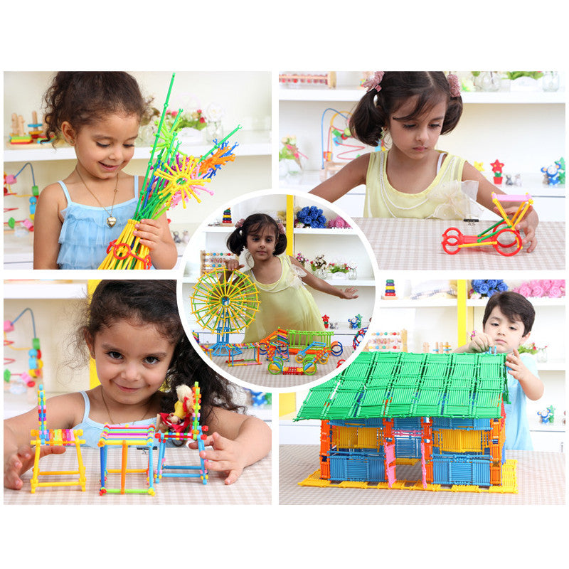 Blocs de construction de puzzle géométrique