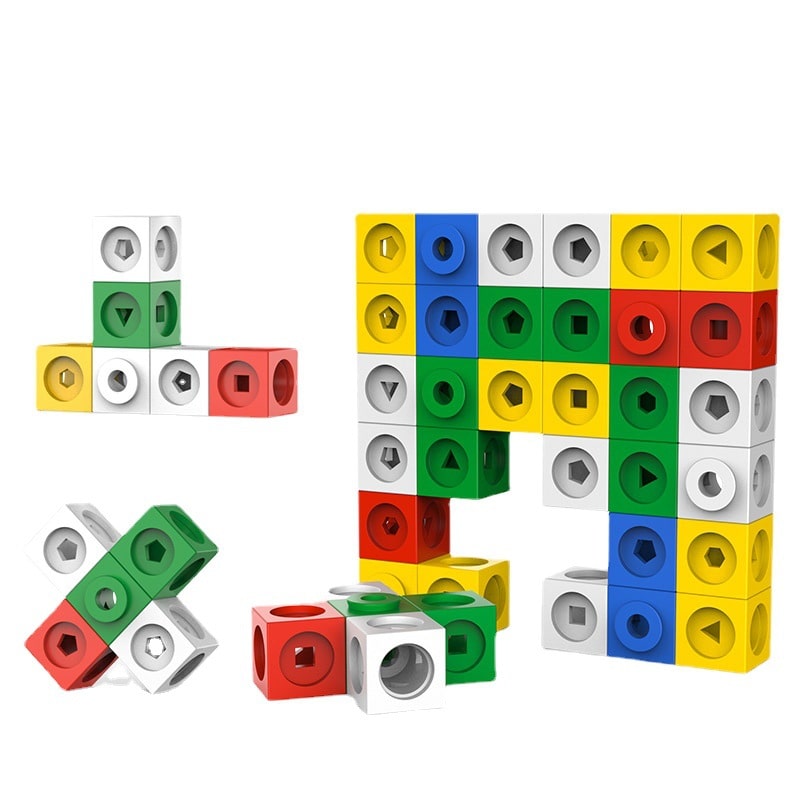 STEM Bausteine Pädagogische Würfel Montage Spielzeug Design