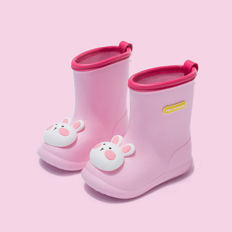 Wasserdichte, rutschfeste Regenstiefel für Kinder mit weicher Sohle
