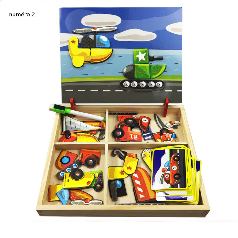 Magnetische Lernbox Verschiedene Themen