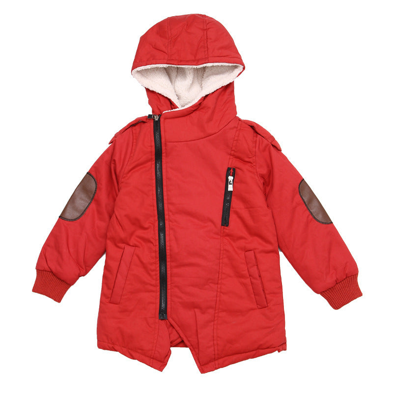 Chaqueta de plumón perfecta con capucha para niño y forro de piel