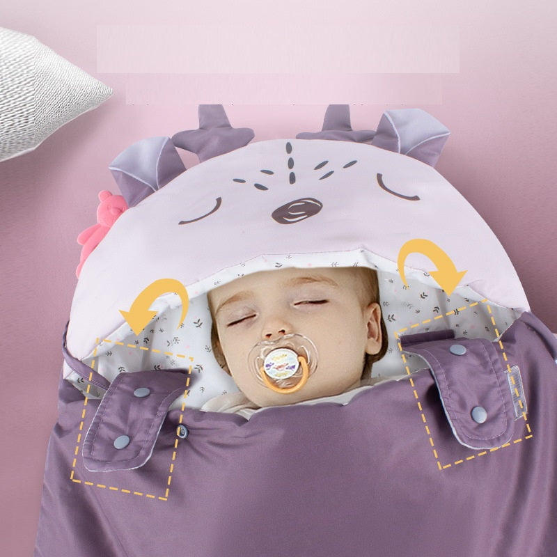 Dinosaurier Tier Baby Schlafsack mit Klettverschluss