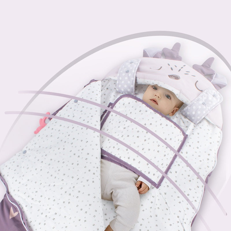 Dinosaurier Tier Baby Schlafsack mit Klettverschluss