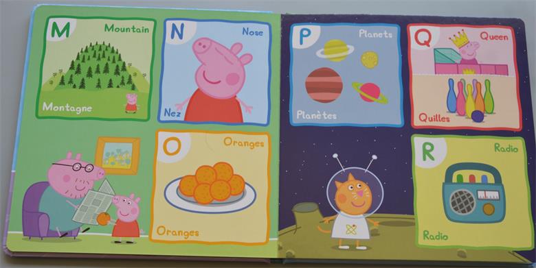 Ich lerne mein Alphabet (zweisprachiges Buch Englisch Französisch)