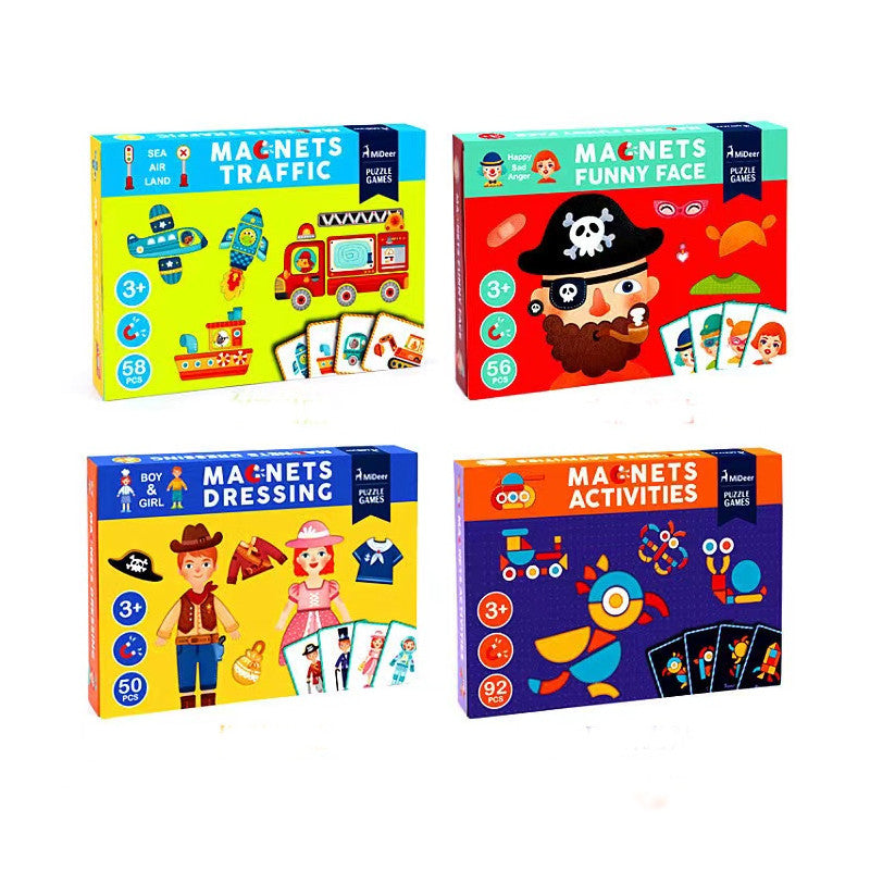 Magnetisches Lernspiel für Kinder