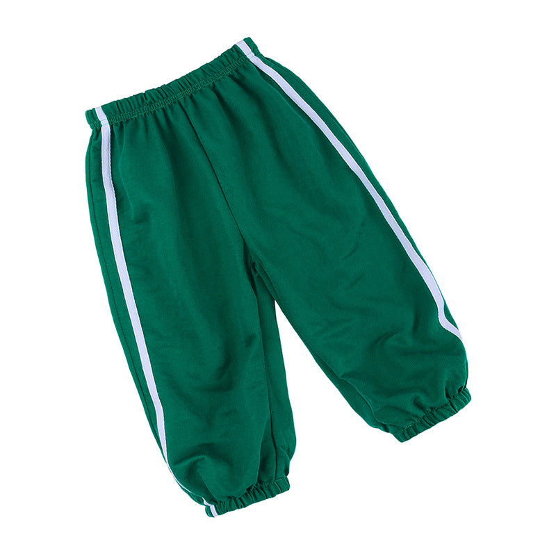 Jogginghose mit weißen Streifen an der Seite für Mädchen oder Jungen