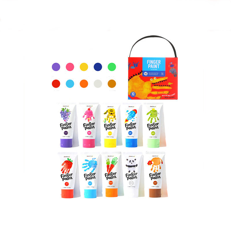 Fingermalset für Babys, Kinder, künstlerische Aktivität für junge Leute