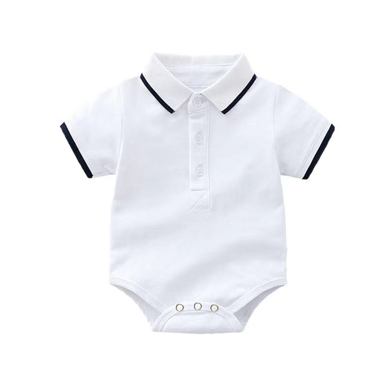 Set aus Kurzarm-Polo-Bodys und Shorts für Jungen