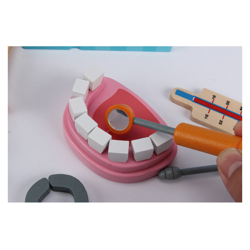 Rollenspiel Arzt Zahnarztkoffer für Kinder