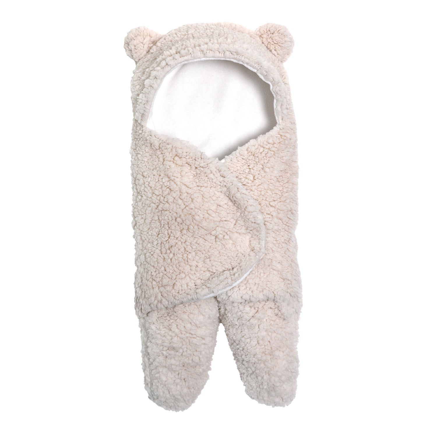 Warmer Plüsch-Schlafsack mit geteilten Beinen für Babys