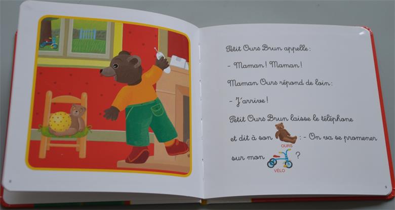 Kleiner Braunbär - Das Telefon