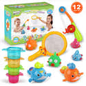 Jouet Gyroscopique Dauphin à Sables Mouvants BNREOZA - 2 Pièces, Pailletés, Anti-stress, Pour Enfants/adultes - 1