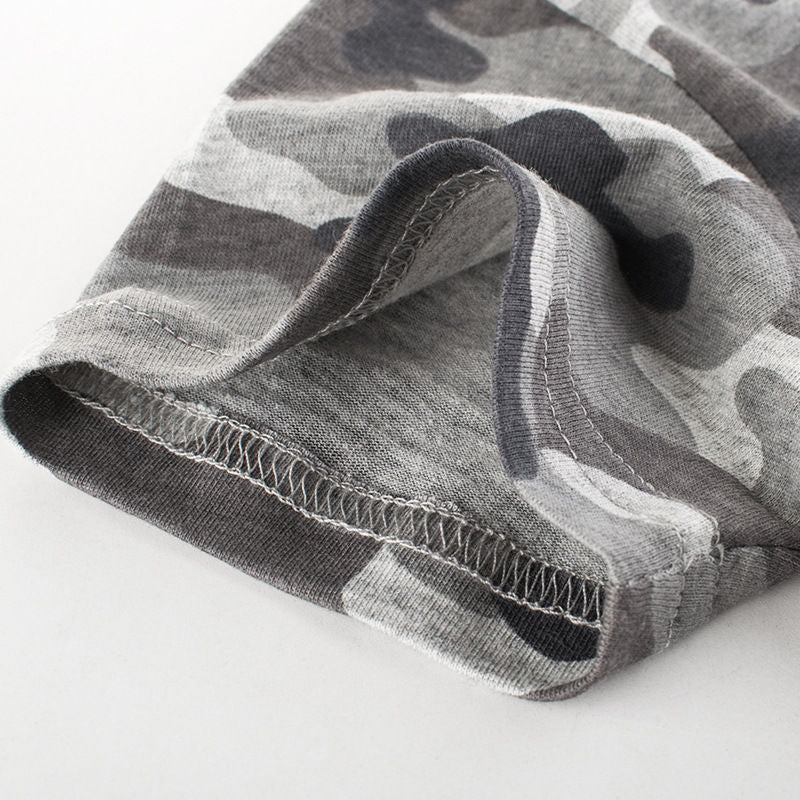 T-shirt manches courtes camouflage pour garçon