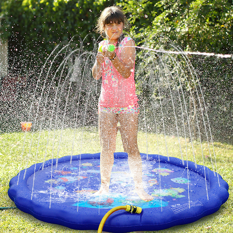 Aufblasbare PVC-Sprühkreismatte für Kinder