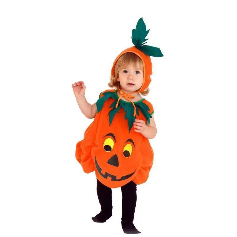 Déguisement enfant citrouille Halloween – De 80 à 150 cm