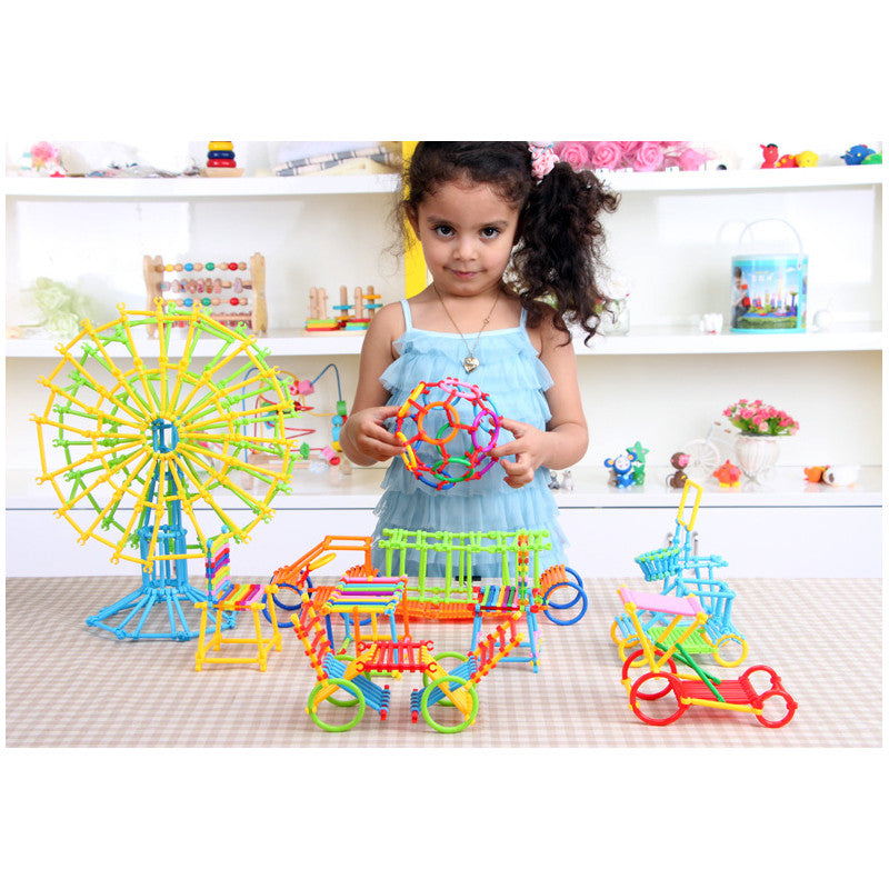 Geometrische Puzzle-Bausteine