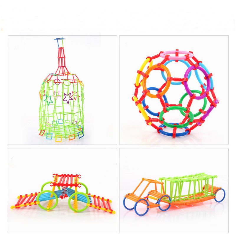 Geometrische Puzzle-Bausteine