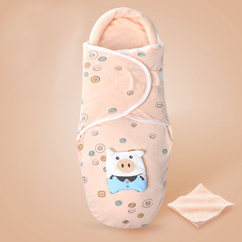 Saco de dormir de algodón para bebé recién nacido – grande
