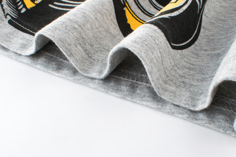 Kurzarm-T-Shirt für Jungen mit Gabelstapler-Aufdruck