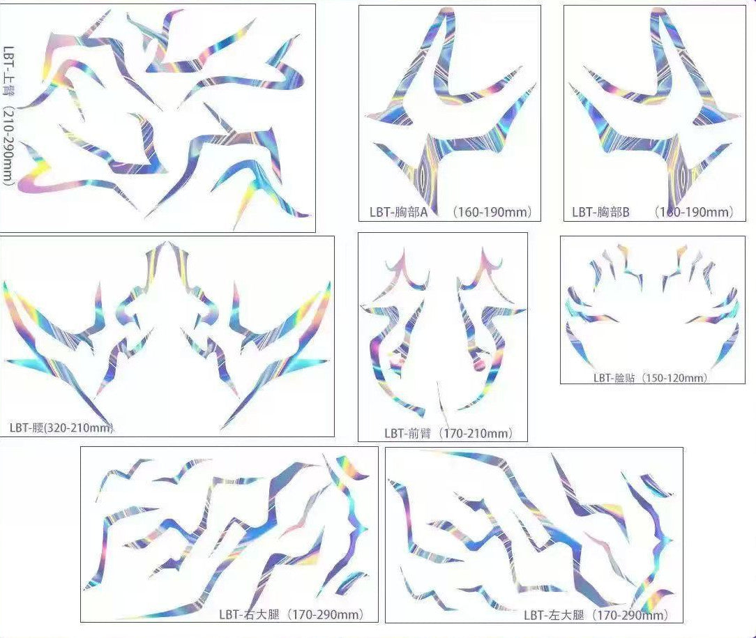 Tatouages Temporaires KPOP Demon Hunters